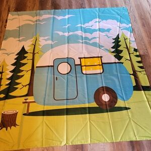 Colorful Camper Tapestry